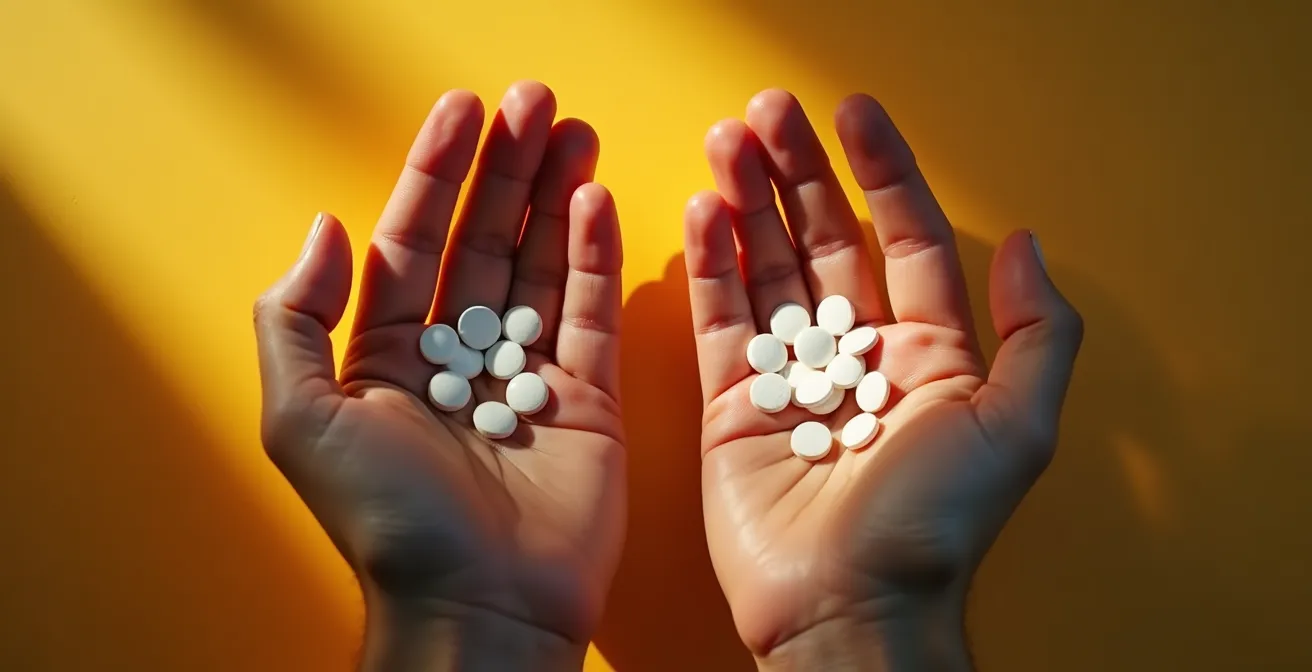 Representación visual del poder de la mente sobre el cuerpo en proceso de sanación